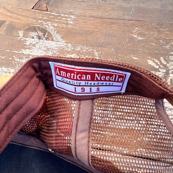 Vintage GEORGIA TECH Sports Straw hat American Needle snapback football universi - Picture 5 of 5